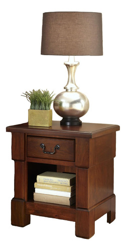 The Aspen Rustic Cherry Night Stand De Home Styles