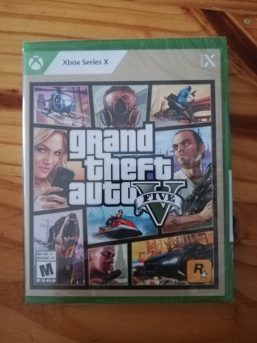 Grand Theft Auto 5 Gta V Xbox Series X Juego Físico Sellado