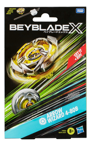 Trompo Beyblade Arrow Wizard 4-80b Amarillo
