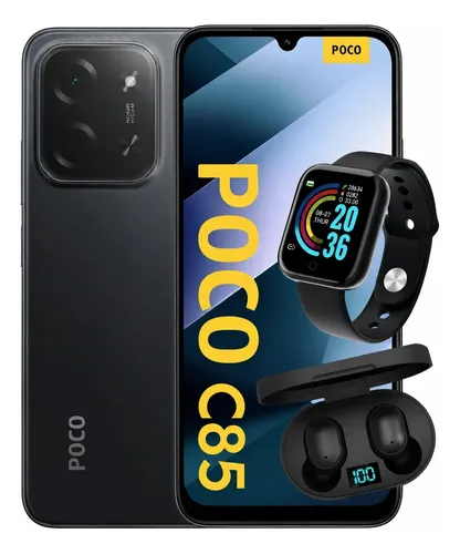 Smartphone Xiaomi Poco C85 256gb Lancamento 2026 Top Nota