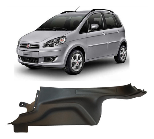 Imagem 2 de 5 de Moldura Esquerda Tapete Porta Idea 2016 Essence Mopar