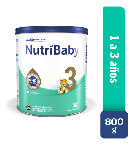 Nutribaby Hmo Leche Fórmula Infantil Etapa 3 Lata X 800 G