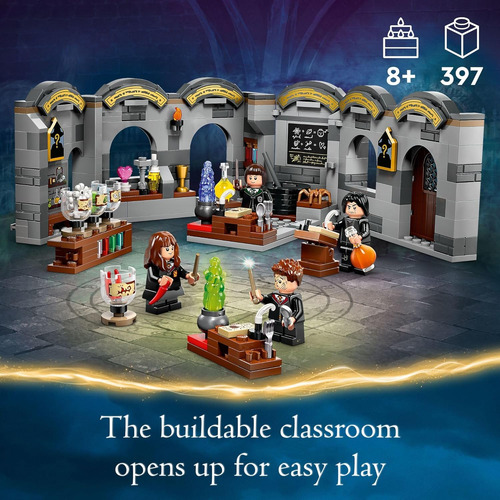 Lego Harry Potter Hogwarts Castle: Construcción De Clases De