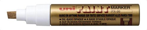 Marcador Permanente Uni Paint Marker Px-30 Br Ouro 4-8.5mm