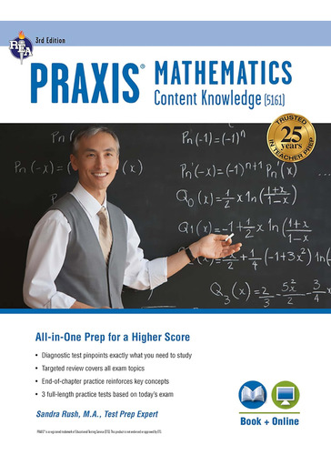 Libro: Praxis Mathematics: Content Knowledge (5161) Book +