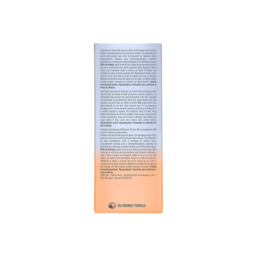 Imagen 3 de 6 de Protector solar Isdin FPS 50 Fusion Fluid en fluído de 50 mL