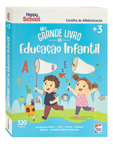 Hs Cartilha De Alfabetização: Educação Infantil, De Wonderhouse. Editora Happy Books, Capa Mole Em Português