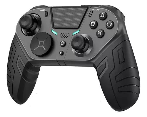 Compatível com Bluetooth 5.0 Controlador De Jogos, Motor De Vibração Dupla,  Gamepad Celular, Botão De Programação, PUBG Mobile, PS3, PS4