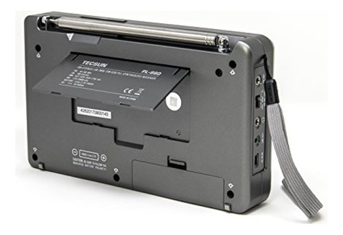 Radio Tecsun Pl-880 Pl 880 Am Fm Lw Onda Corta Ssb | Plate §