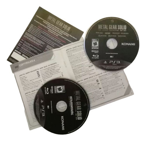 Metal Gear Solid: Legacy Collection 8 Juegos Ps3 Físico