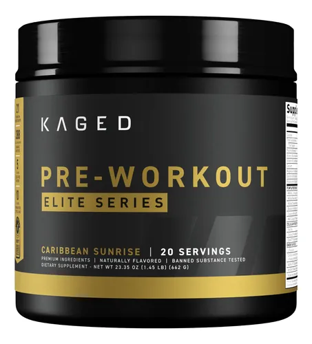 Polvo De Preentrenamiento Kaged Pre-workout Elite Caribbean
