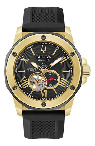 Reloj Bulova 98a272 Hombre Marine Star Automatico