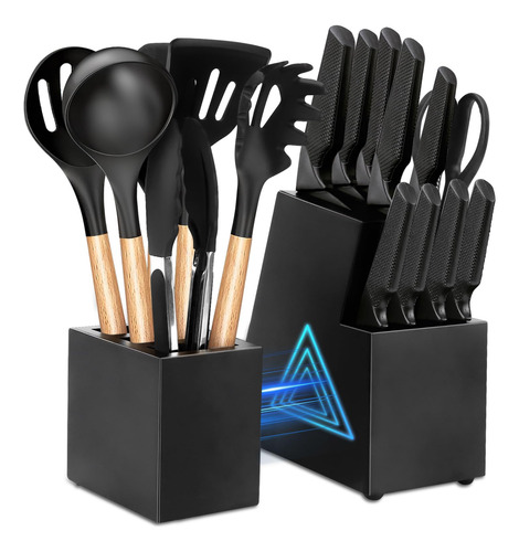 Juego De Cuchillos De Cocina Con Bloque Juego De Cuchillos