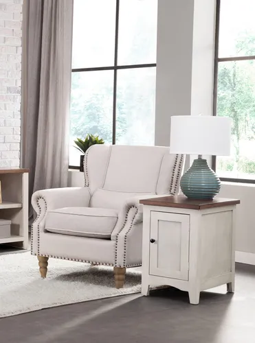 Mesa Auxiliar Color Blanco