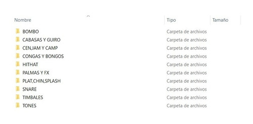 Imagen 4 de 5 de Samples Pack Sonido Spd-sx/spd-s/alesis/yamaha