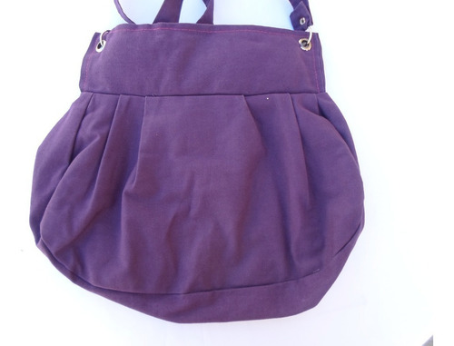Bolso Bandolera Artesanal En Tela