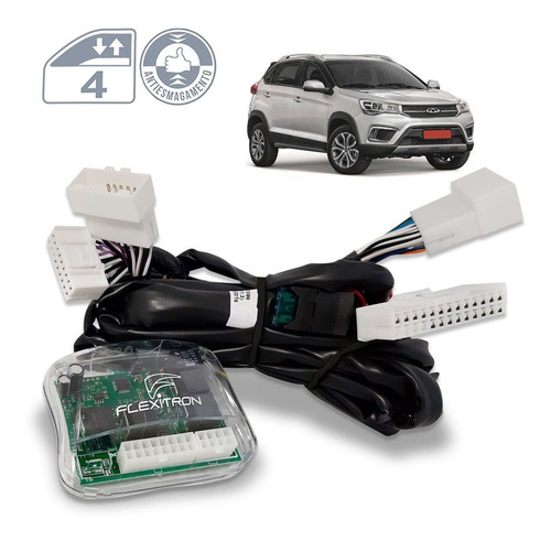 Modulo Vidro Elétrico Tiggo 2 2018 2019 2020 Antiesmagamento