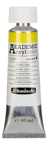 Tinta Acrílica Schmincke Akademie 60ml 224 Primary Yellow