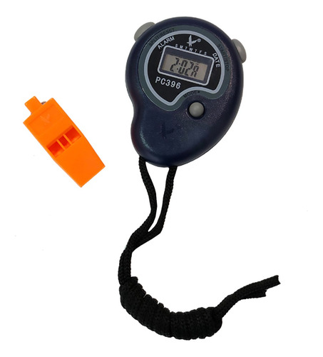 Cronometro Con Silbato Professional Timer Digital Alarma Lcd