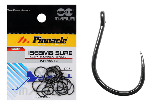 Anzol Pinnacle Iseama Sure Kh-10073 - Tamanho 12