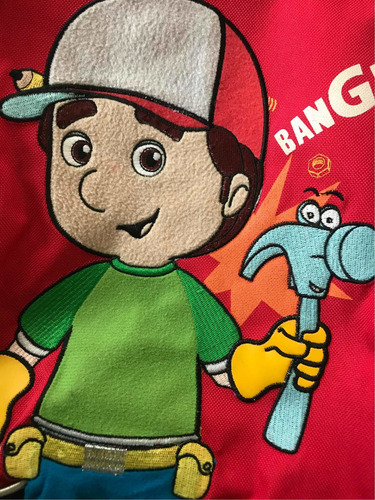 Mochila Disney Manny A La Obra