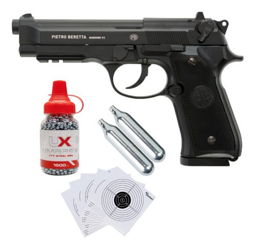 Marcadora  Blowback Co2 Bbs .177 Beretta 92a1 Airsoft Xchwsp