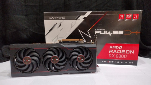 Tarjeta Gráfica Sapphire Pulse Radeon Rx 6800