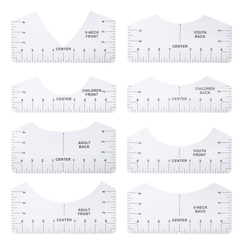 Herramienta De Alineación Tshirt Guide Ruler Para Calibració