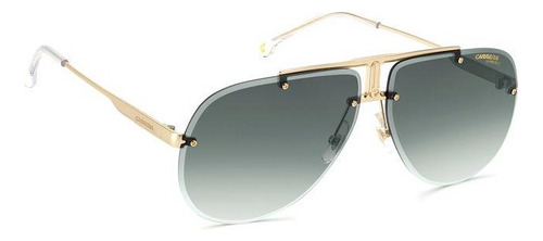 Lente De Sol Carrera Modelo Carrera 1052/s Lente Verde Varilla Dorado Armazón Dorado Diseño Degradado