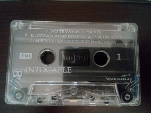 Intocable - Llevame Contigo (casete Original) (Usado)