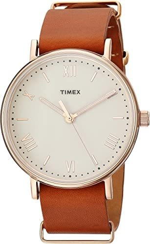 Reloj Timex Southview Con Correa De Piel Para Hombre, De