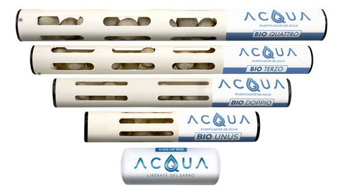 Acqua Pack 3 Incluye Acqua Cap 3500 + Acqua Bio Doppio