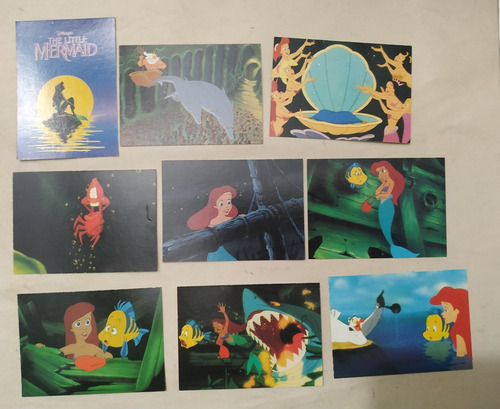 Cartas De Coleccion La Sirenita De Disney