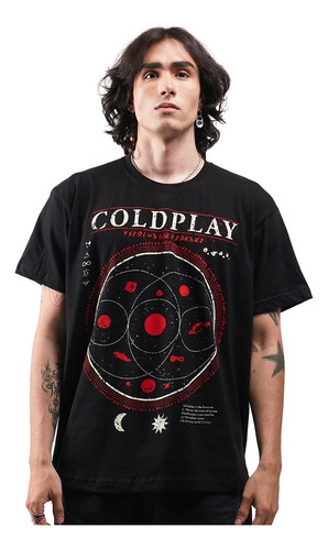 Camiseta Coldplay Music Of Spheres Rock Activity