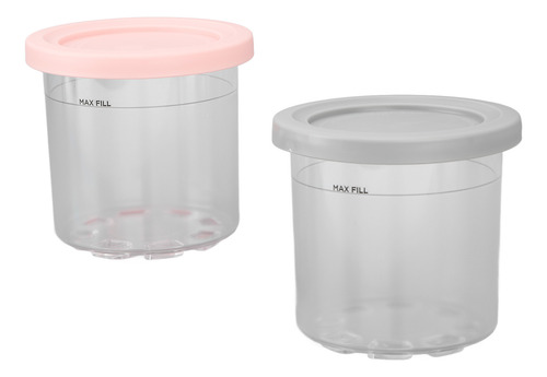 Taza De Pintas De Helado, 2 Unidades, 600 Ml, Tarro De Almac