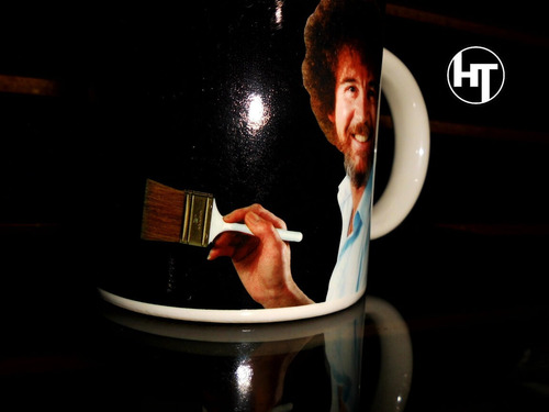 Imagen 4 de 10 de Bob Ross, Self Painting Mug, Taza, Original Oficial, Nueva