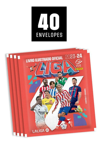 La Liga 23-24 - Kit Com 40 Envelopes