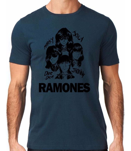 Remera Ramones 100% Algodón Calidad Premium 5