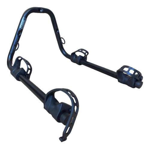 Suporte De Parede Horizontal Altmayer Al-28 Pra 2 Bicicletas