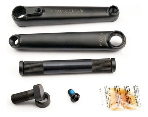 Palanca Bmx Krow The Crank Sangre Latina Negro