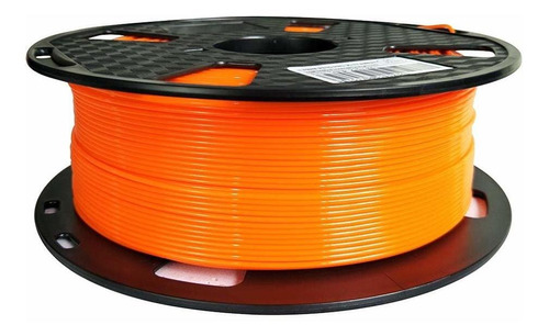 Filamento  Petg Naranja 0.069 in 2.2 lbs 3d  De Impresor Flm