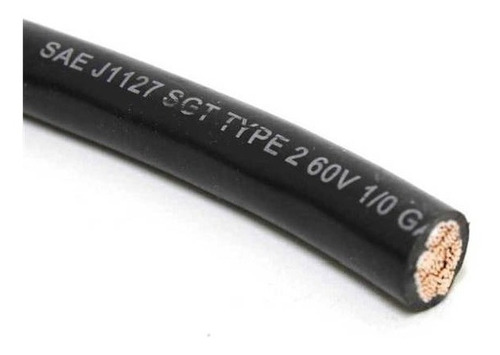 Cable De Bateria 1/0 Awg 25m 