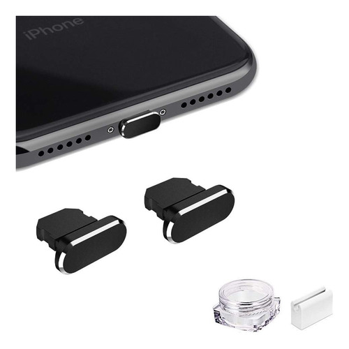 Viwieu Enchufe Antipolvo De Metal Compatible Con iPhone 14, 