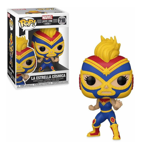 Funko Marvel Lucha - Captain Marvel (la Estrella Cósmica)