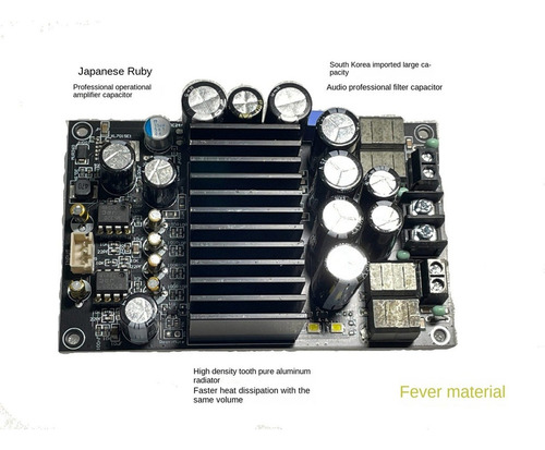 Placa Amplificadora Digital Hifi Tpa3255 Fever Level 300w+