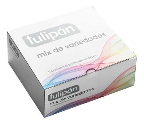 Tulipán Preservativos Látex Mix 12 Cajas X 3 U Local