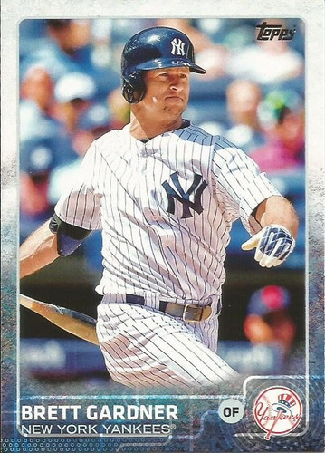 Barajita Brett Gardner Topps 2015 #21 New York Yankees