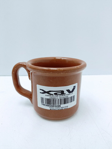 Taza Mug Cafe Grande Barro Barista 5m 9088 Xavi