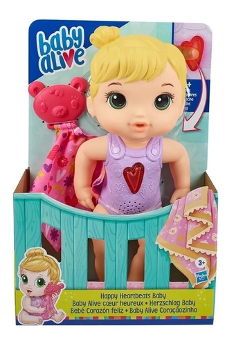 Muñeca Baby Alive Bebe Corazon Feliz (6804)