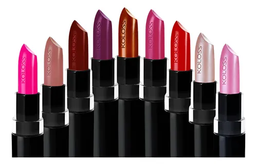 Batom Lipstick Koloss Make Up Cores Vibrantes
